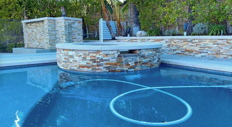 Custom pool and spa project in Thousand Oaks, CA