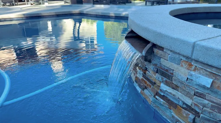 Custom pool and spa project in Thousand Oaks, CA