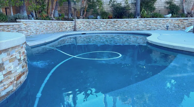 Custom pool and spa project in Thousand Oaks, CA