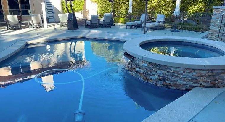 Custom pool and spa project in Thousand Oaks, CA