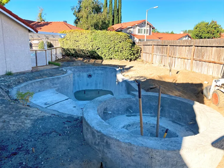Fine Finish Builders completed pool project